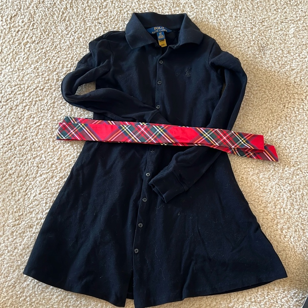 Girls polo shirt dress